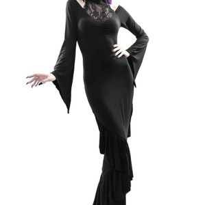 Forever Fades Fishtail Dress by Killstar